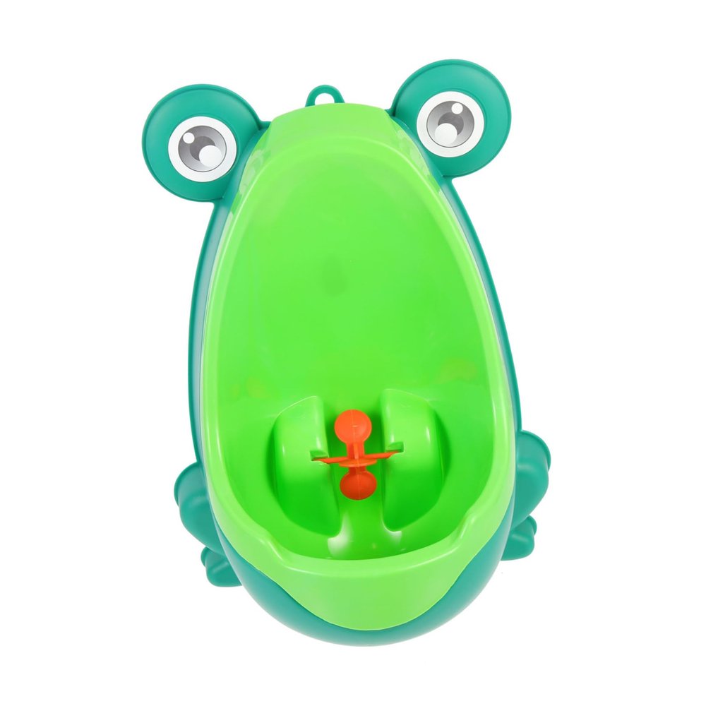 Plastic Children's Urinal for Boys' Potty Training, Green, Standing