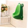 Plastic Children's Urinal for Boys' Potty Training, Green, Standing view 3