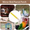 Bird Perch for Cage, Nail-Grinding Branch Stand view 4