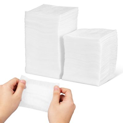 SHERCHPRY Large Cotton Makeup Pads, 400 Pieces, 2-Pack