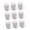 VALICLUD Refillable Travel Bottles with Keychains, 30 ml, 9-Piece Set view 1