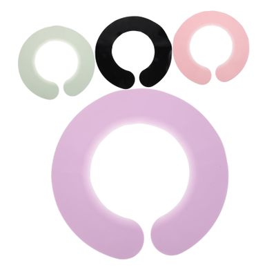 DEARMAMY 4-Piece Silicone Hair Cutting and Coloring Neck Collars