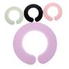 DEARMAMY 4-Piece Silicone Hair Cutting and Coloring Neck Collars view 1