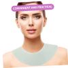 DEARMAMY 4-Piece Silicone Hair Cutting and Coloring Neck Collars view 2