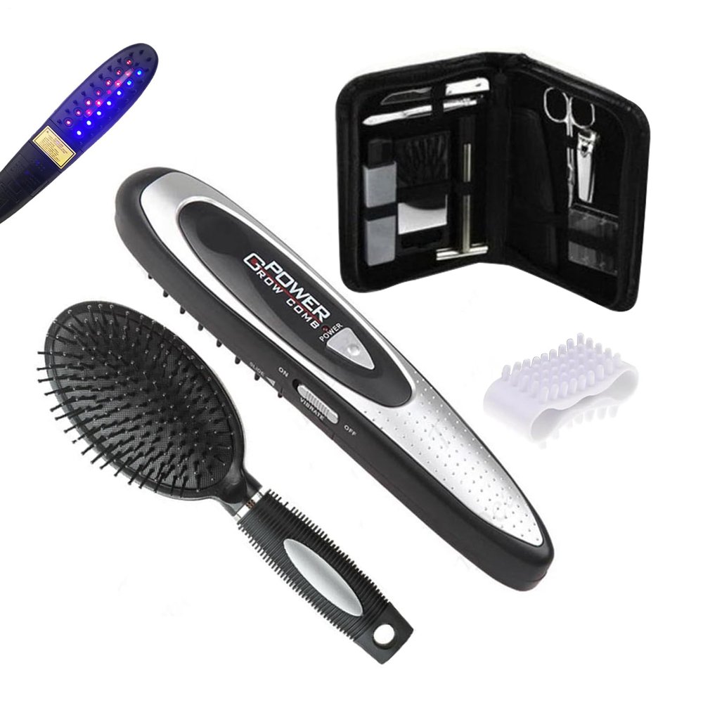Portable Electric Scalp Massage Comb