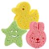PACKOVE Children's Shower Foam Sponges, 3-Piece Set view 1