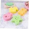 PACKOVE Children's Shower Foam Sponges, 3-Piece Set view 3