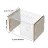 ibasenice Transparent Hamster Hideout for Chinchillas, Hamsters & Small Pets view 2