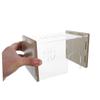 ibasenice Transparent Hamster Hideout for Chinchillas, Hamsters & Small Pets view 4