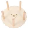 Wooden Budgie Perch Bird Toy, Christmas Gift Idea view 1