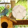 Wooden Budgie Perch Bird Toy, Christmas Gift Idea view 4