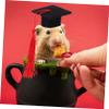 VERDANVERSE Hamster Graduation Hat view 4