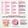 Round Bucket Hat for Small Dogs and Cats, Size L, Pink Tie-Dye view 2