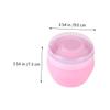 HONITANO Baby Powder Puff Case, 2-Piece Set, Large Capacity, PP and Plant Velvet view 2