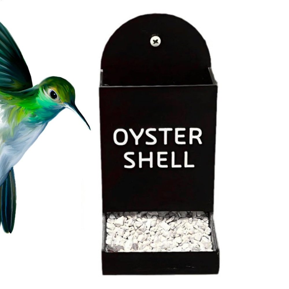Outdoor Poultry Feeder, Stable Innovative Chicken Feeder, Black
