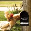 Outdoor Poultry Feeder, Stable Innovative Chicken Feeder, Black view 2