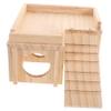 Bearded Dragon Hideout with Basking Platform and Climbing Ramp view 1