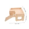 Bearded Dragon Hideout with Basking Platform and Climbing Ramp view 2
