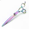 Professional 7-Inch Rainbow Damascus Hair Cutting and Thinning Shears view 2