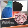 Reusable Women's Sanitary Pads, 5-Pack, Bamboo Charcoal view 4