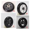 4-Inch Blue Front Wheel Replacement for Wheelchairs view 2