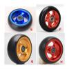 4-Inch Blue Front Wheel Replacement for Wheelchairs view 3