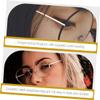 DIYEAH 2 Pairs of Elegant Metal Eyeglass Temples, Durable Fade-Resistant Replacement Arms for DIY Glasses view 3