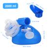 Fall Gift Ideas: Portable Urinal Bottle for Women, 2,000 mL, Blue view 2