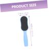 Mikinona 3-Piece Double-Sided Callus Remover for Foot Care, ABS and Sandpaper, Reusable for Home and Pedicure Salons view 2