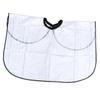 Transparent PVC Hairdressing Cape for Salon and Home, White view 1
