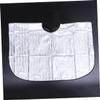 Transparent PVC Hairdressing Cape for Salon and Home, White view 4