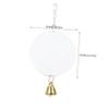 ibasenice Acrylic Bird Mirror with Bell view 2