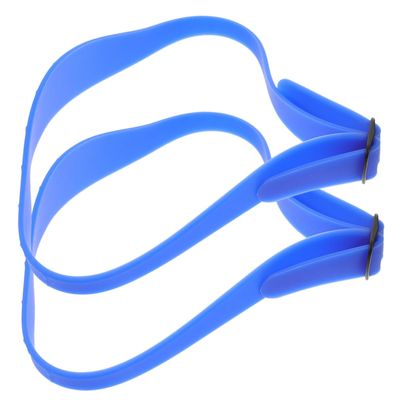 Adjustable Silicone Fade Guides, 2-Piece, Blue