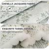 HANDONTIME Elegant Floral Jacquard Chenille Sofa Cover for Dogs and Cats view 2