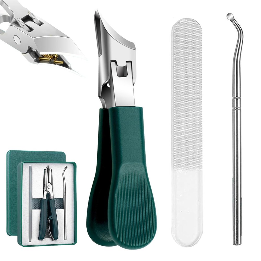 Similarlyl Stainless Steel Nail Clippers for Thick Nails