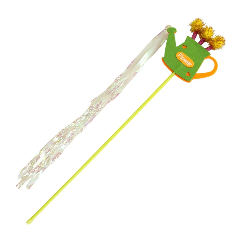 Cat Fishing Rod - Interactive Toy with Feathers