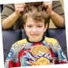 VALICLUD Chinese Dragon Print Polyester Pongee Haircutting Cape view 3