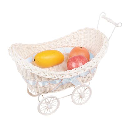 Woven Newborn Carriage Storage Organizer for Home