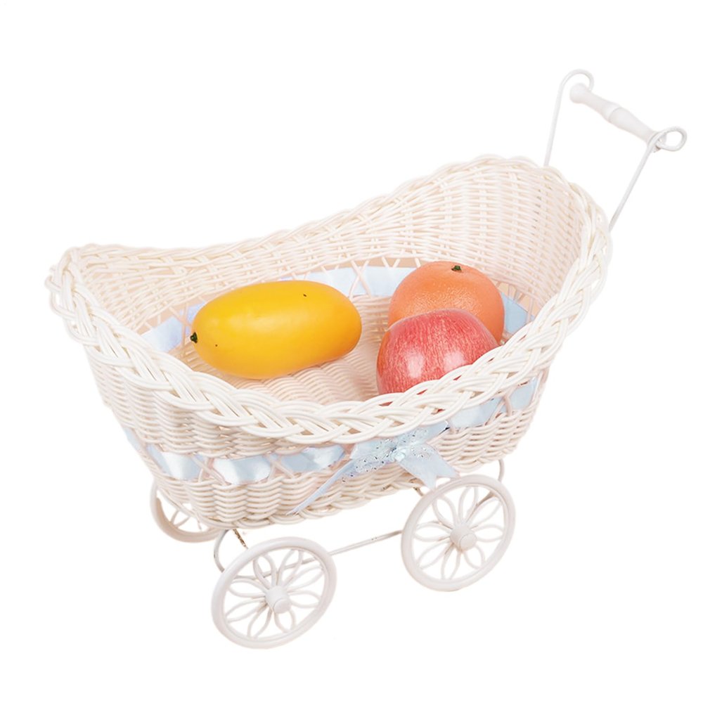 Woven Newborn Carriage Storage Organizer for Home