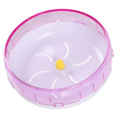 COLLBATH Quiet Hamster Wheel with Stand for Small Pets