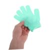 4 Pairs Nylon Exfoliating Shower Gloves with Hanging Loops, Washable view 4