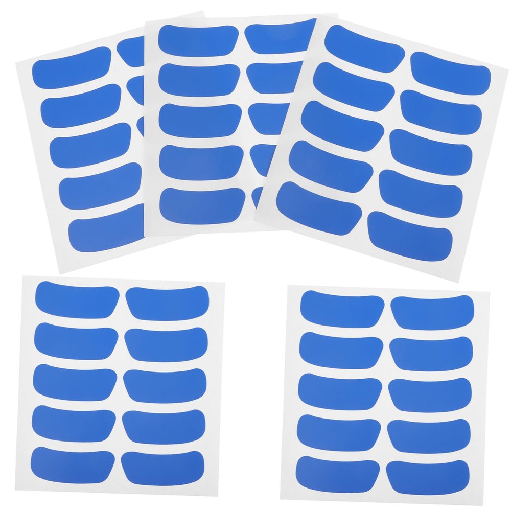 DEARMAMY Sports Stickers, 50 Sheets, PVC, Blue, Portable for Fans