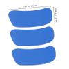 DEARMAMY Sports Stickers, 50 Sheets, PVC, Blue, Portable for Fans view 2