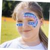 DEARMAMY Sports Stickers, 50 Sheets, PVC, Blue, Portable for Fans view 4