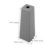 JOINPAYA 2-Piece Portable Dog Toilet with Urine Guide Post for Large Dogs view 2