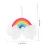 FOMIYES Rainbow-Shaped Bath Sponge for Children view 2