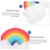 FOMIYES Rainbow-Shaped Bath Sponge for Children view 4