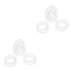 Toyvian 16-Piece Silicone Finger Rings for Scissors view 1