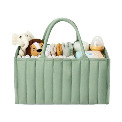 Caddy Foldable Diaper Organizer with Carry Handle