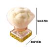 Blush Brush for Cheeks, Soft-Bristle Makeup Tool for Contouring, Highlighting & Nail Cleaning, 5.9 x 3.8 cm, Rhinestone Manicure/Pedicure Accessory view 2